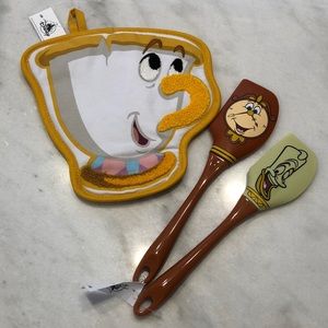 beauty and the beast kitchen set